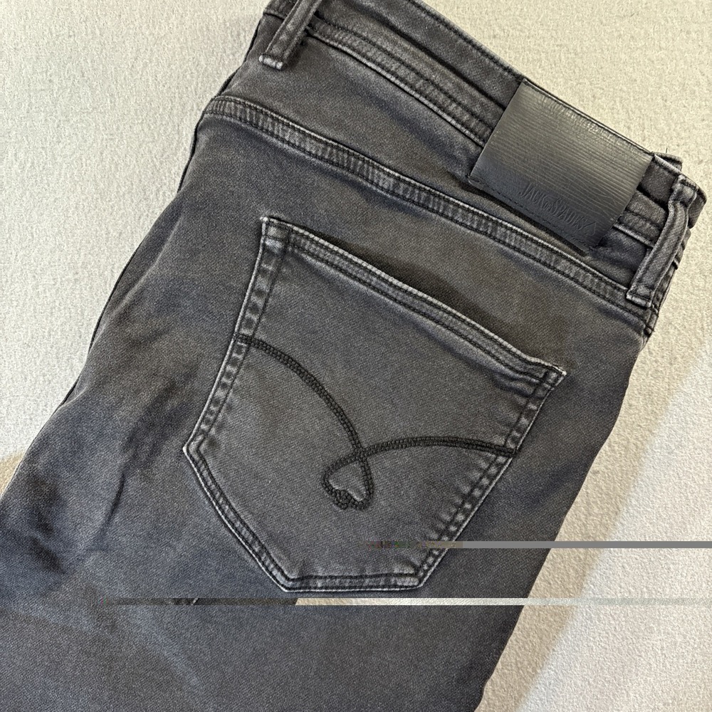 Jack Of Spades‎ Men's No.1 Classic Fit Straight Leg Jeans 38x34 (38x28) Stretch